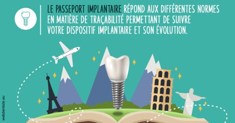 https://www.cabinetdentaireducentre.fr/Le passeport implantaire