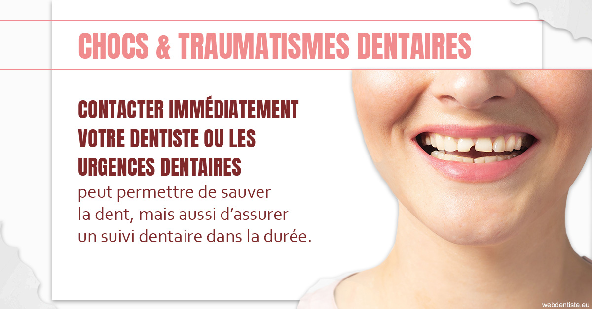 https://www.cabinetdentaireducentre.fr/2023 T4 - Chocs et traumatismes dentaires 01